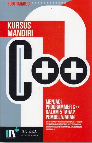 Kursus mandiri C++ :  menjadi programmer C++ dalam 5 tahap pembelajaran